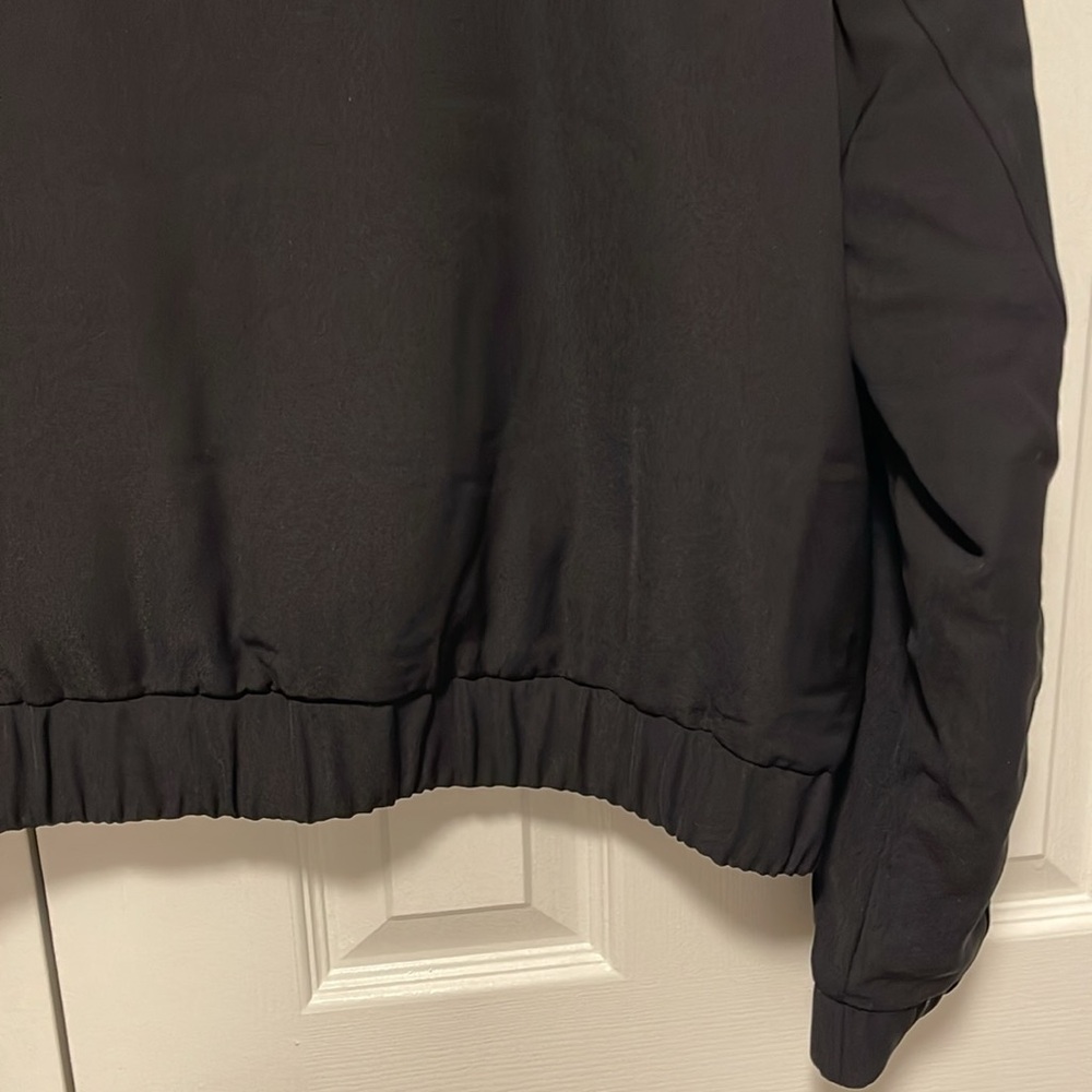 On 34th womens black bomber jacket size small - Picture 4 of 6